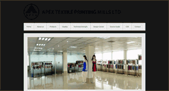 Desktop Screenshot of apextextileprinting.com